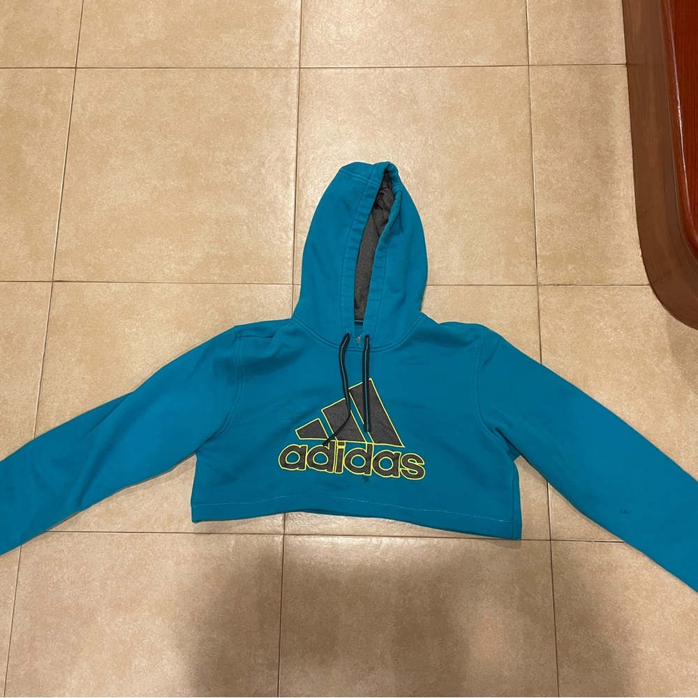 Adidas cropped hoodie